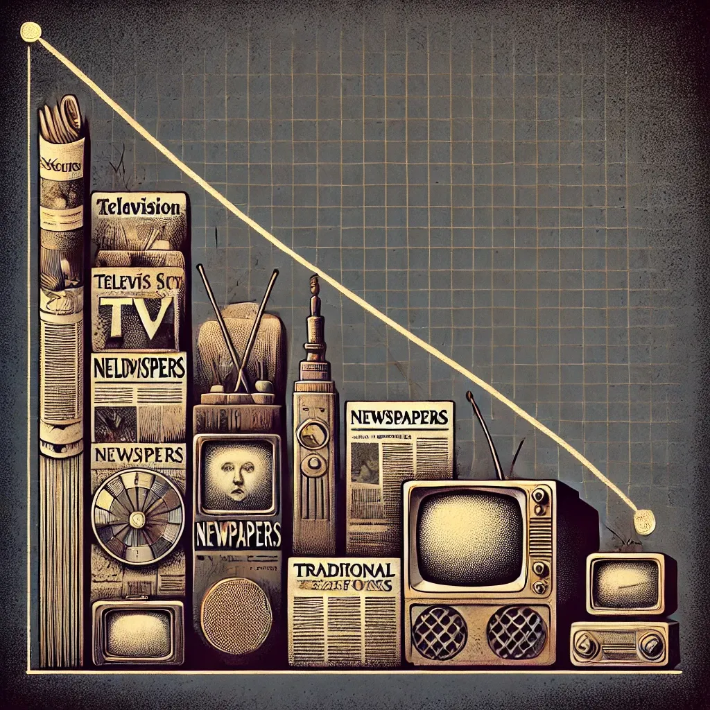 Fading Signals: The 50-Year Decline of Traditional Media - Part One