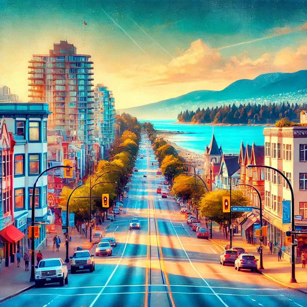 Vibrant Streets of Kitsilano - Cornwall Avenue: the Coastal Gateway