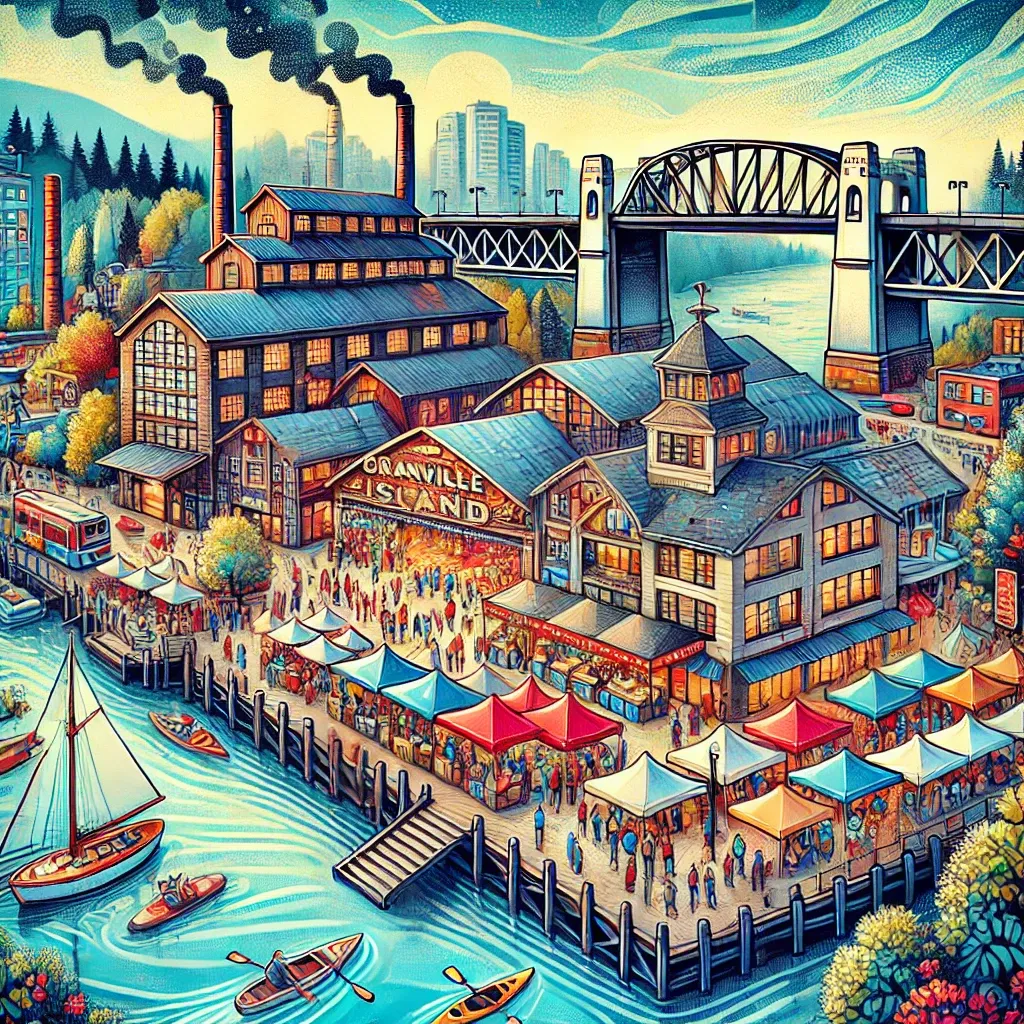 Granville Island: From Industrial Hub to Tourist Gem