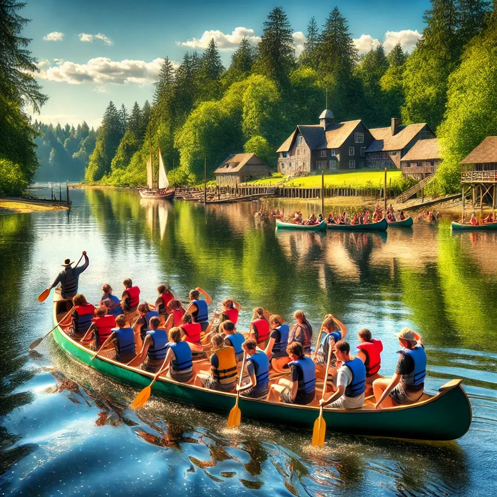 Paddle the Fraser with the Fort Langley Canoe Club – No Experience Needed!