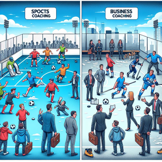 Why People Are Quick to Get a Soccer or Hockey Coach but reluctant to Get a Business Coach?