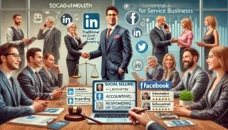 Social Selling for Service Businesses: Why Word-of-Mouth is Now Digital!