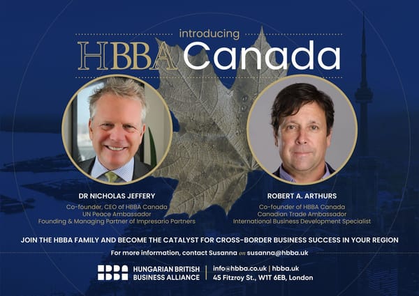 HBBA and Impresario Partners Forge Groundbreaking Trans-Atlantic Business Bridge