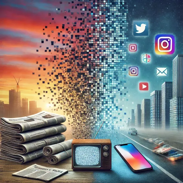 From Print to Pixels: Navigating the Shift in Media Consumption