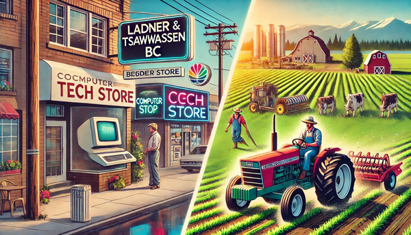 1980s: Technological Advancements, Tourism Growth, and Business Modernization in Ladner and Tsawwassen