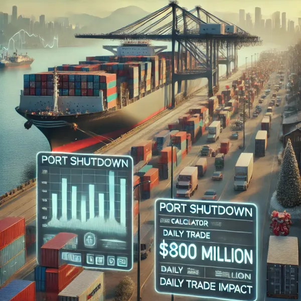 Vancouver Board of Trade Launches "Port Shutdown Calculator" to Highlight Economic Impact of Labor Disruptions.