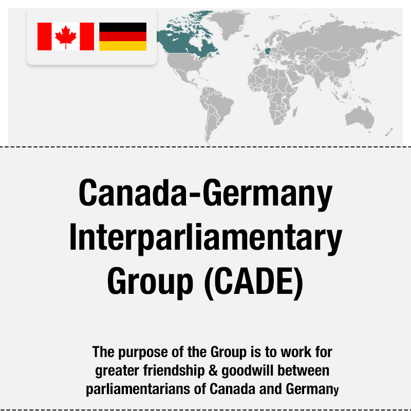 Building Bridges: The Canada-Germany Interparliamentary Group (CADE) Strengthens Bilateral Ties for a Prosperous Future