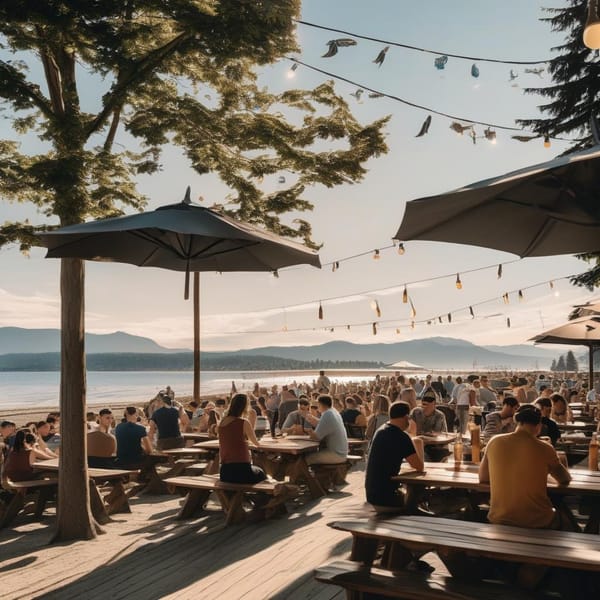 Three Outdoor Beer Gardens Attract a European-style Escape to Kitsilano