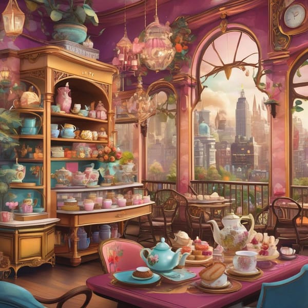 Step into Wonder: Experience the Enchantment of Neverland Tea Salon in Kitsilano!